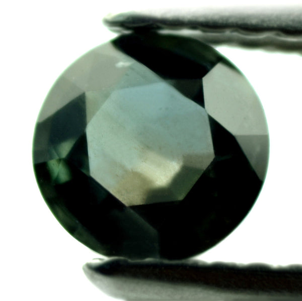 5.23 mm Certified Natural Green Sapphire - sapphirebazaar - 1
