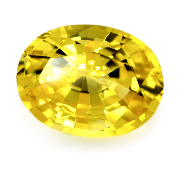 1.25 ct Certified Natural Yellow Sapphire