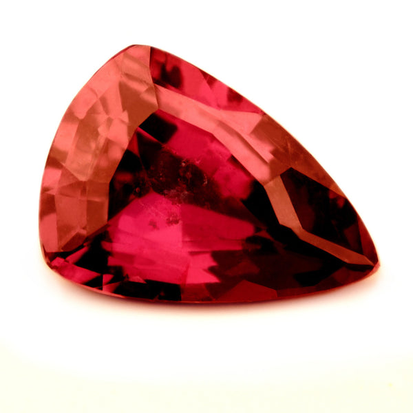 Beautiful Certified Natural 1.19ct Unheated Ruby, Trillion Cut - sapphirebazaar - 1