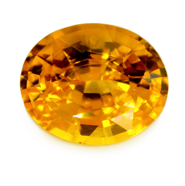 1.46 ct Certified Natural Yellow Sapphire