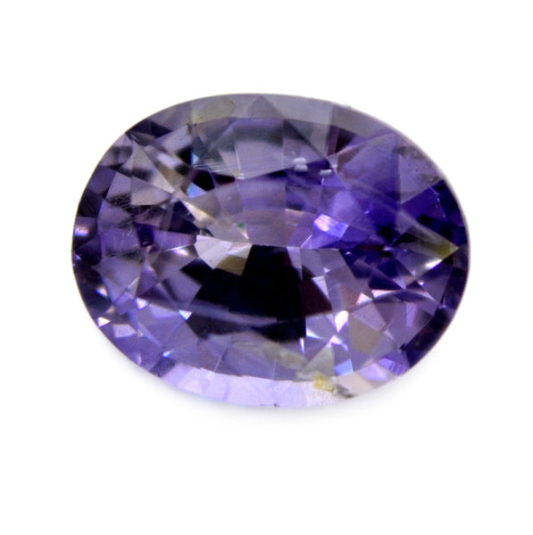 0.86ct Certified Natural Purple Sapphire