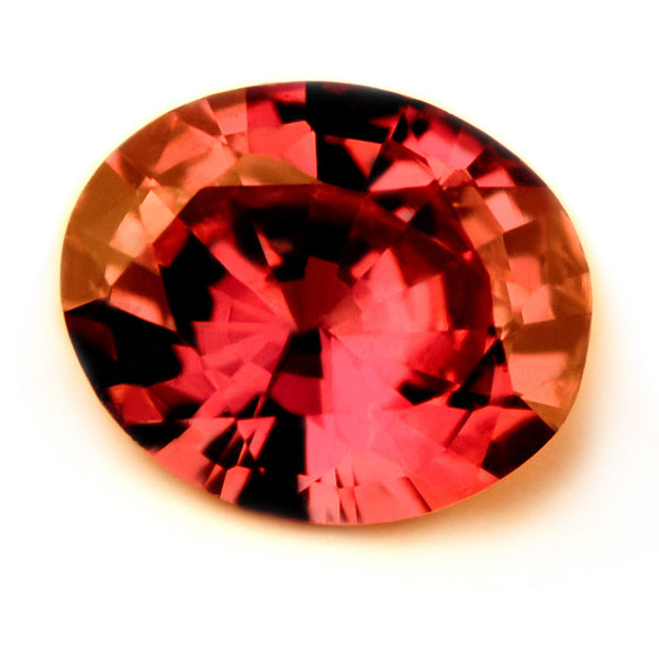 Certified Natural Untreated 0.37ct Ruby Oval Cut, VVS Clarity - sapphirebazaar - 1