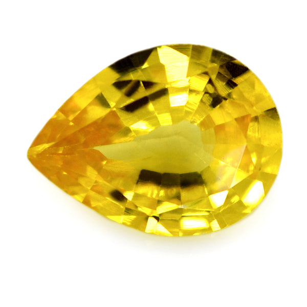 0.60 ct Certified Natural Yellow Sapphire