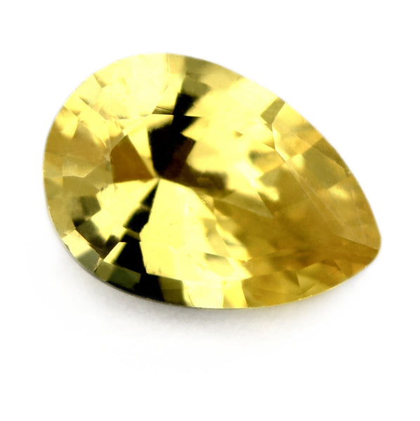 0.76ct Certified Natural Yellow Sapphire - sapphirebazaar - 1
