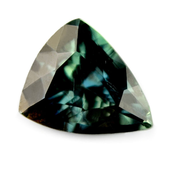 0.86 ct Certified Natural Teal Sapphire