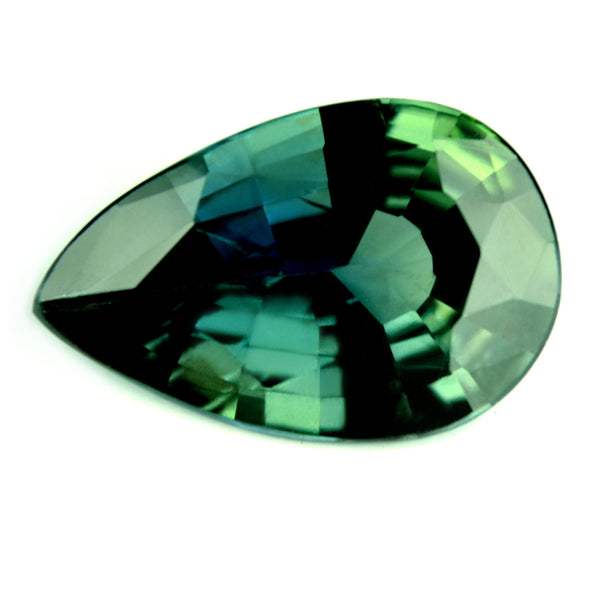 2.28ct Certified Natural Teal Sapphire - sapphirebazaar - 1