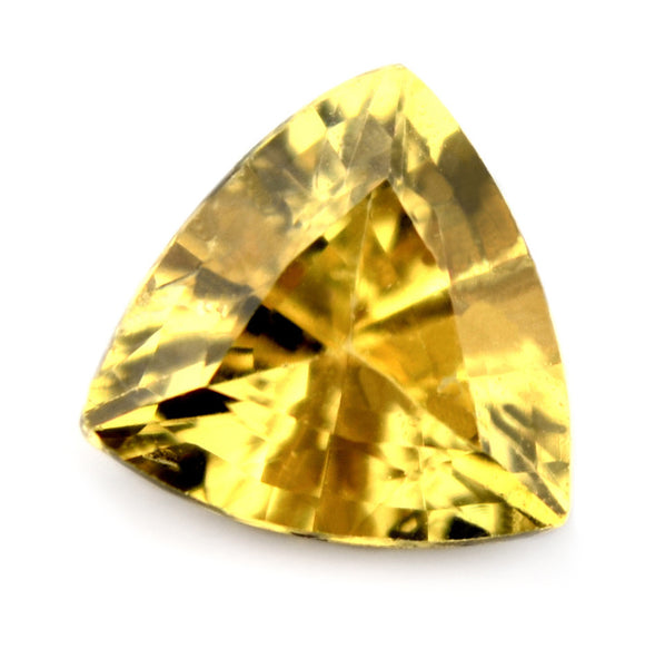 0.70 ct Certified Natural Yellow Sapphire