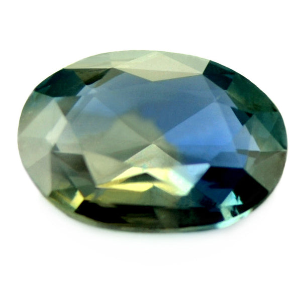 Certified Natural 0.84ct Unheated Bi-Color Sapphire, Rose Cut - sapphirebazaar - 1