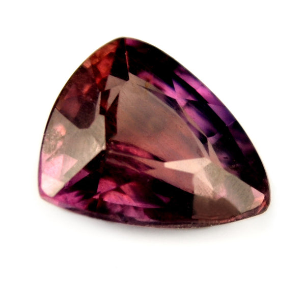 0.76 ct Certified Natural Purple Sapphire