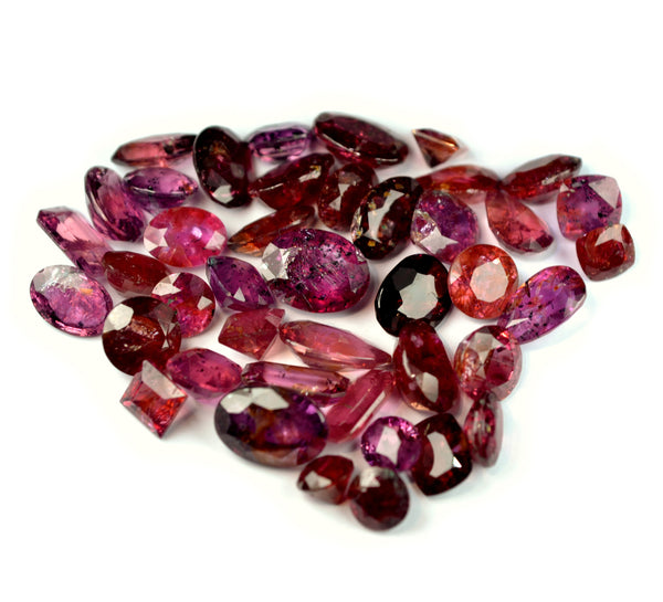 35.90 ct Natural Red Ruby Parcel