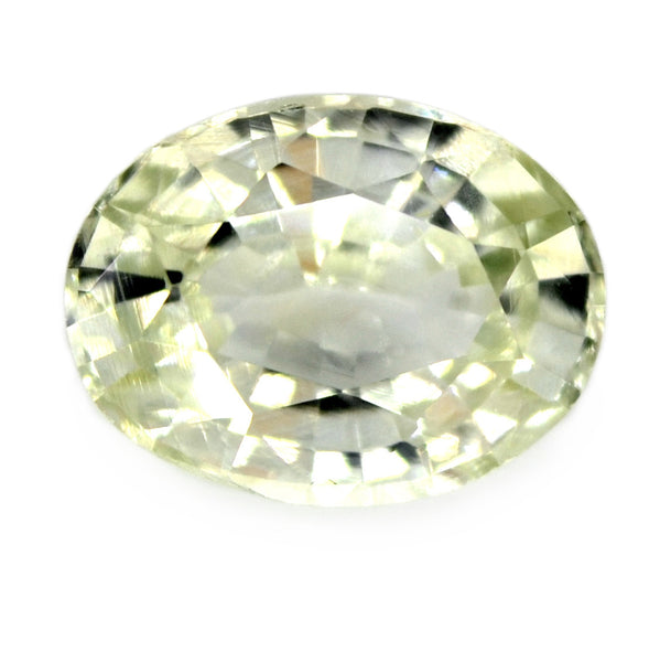 1.17ct Certified Natural White Sapphire