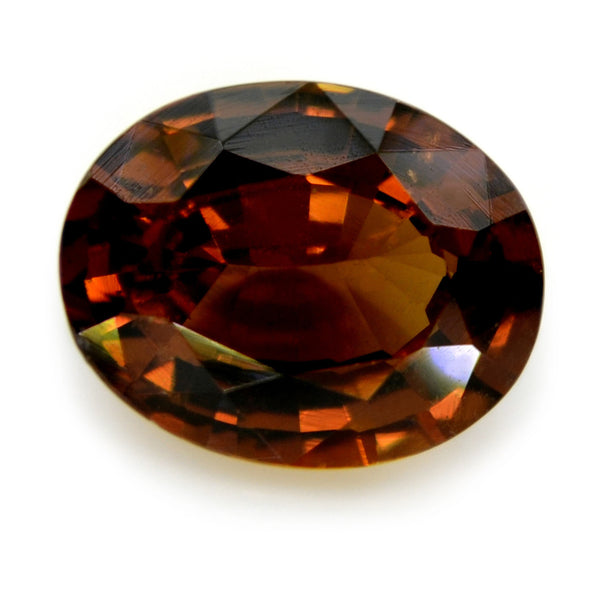 1.13 ct Certified Natural Brown Sapphire