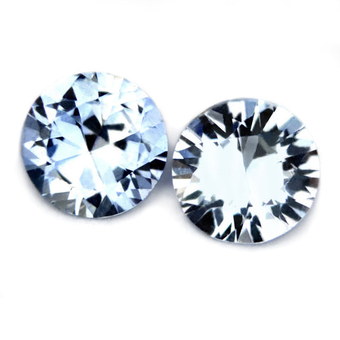 3.51 mm Certified Natural Blue Sapphire Pair - sapphirebazaar - 1