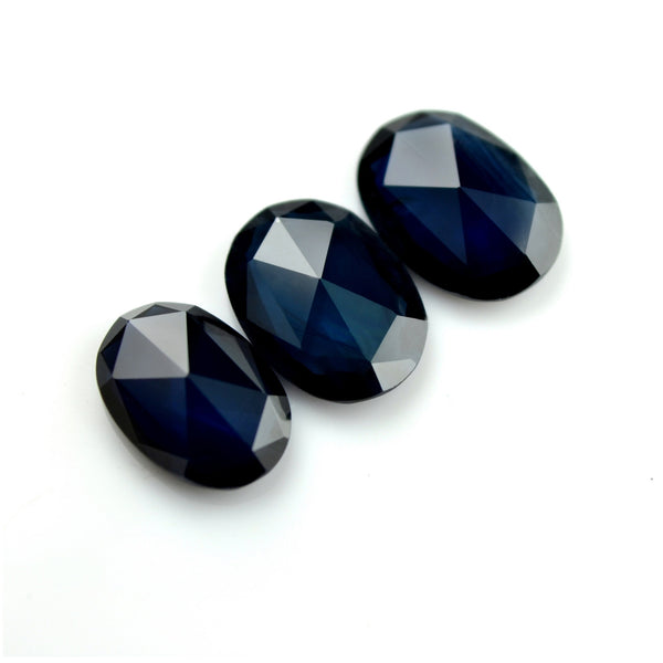 2.23 ct Certified Natural Blue Sapphire Set