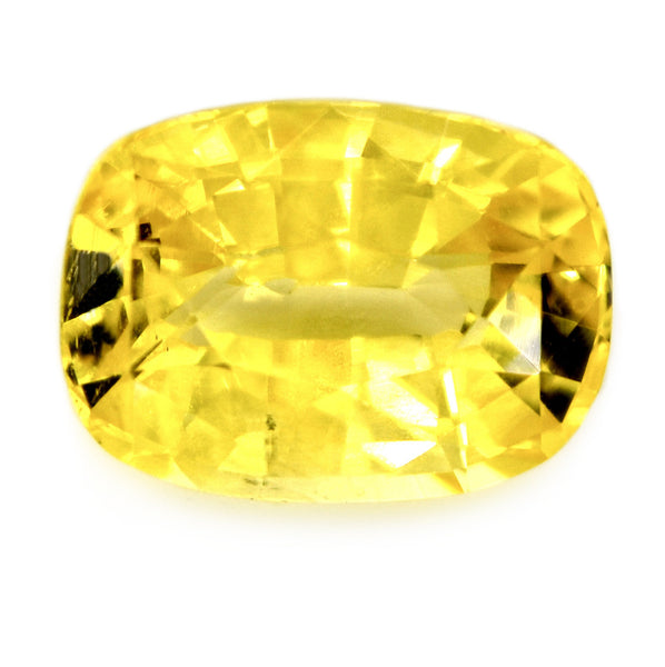 1.40 ct Certified Natural Yellow Sapphire