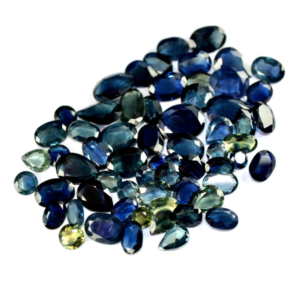 39 ct Natural Multicolor Sapphire Parcel