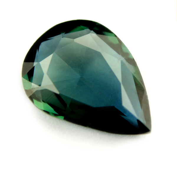 0.85ct Certified Natural Teal Sapphire - sapphirebazaar - 1