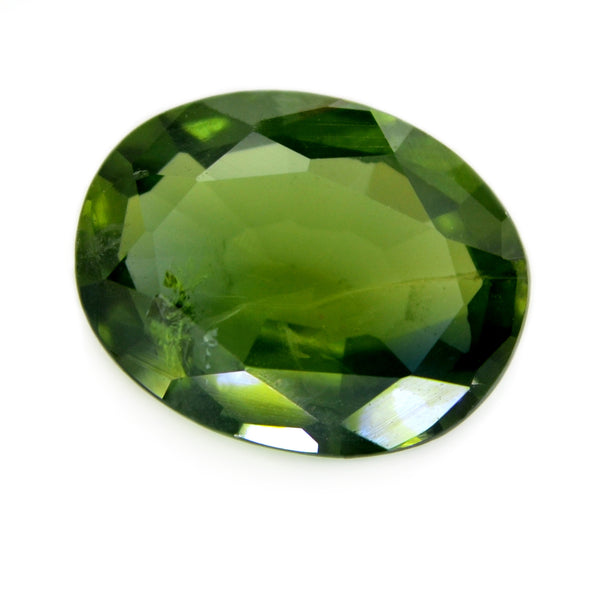 2.01ct Certified Natural Green Sapphire
