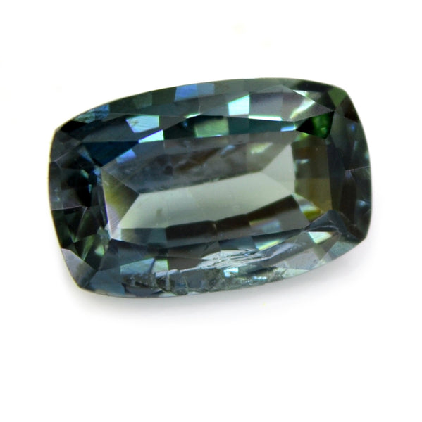 0.80ct Certified Natural Teal Sapphire