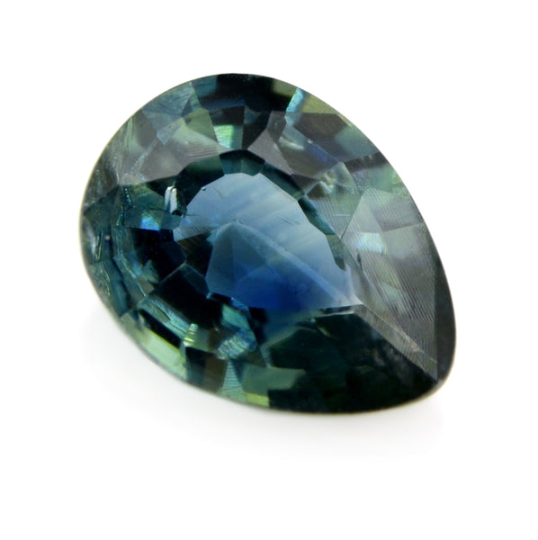 1.20ct Certified Natural Teal Sapphire