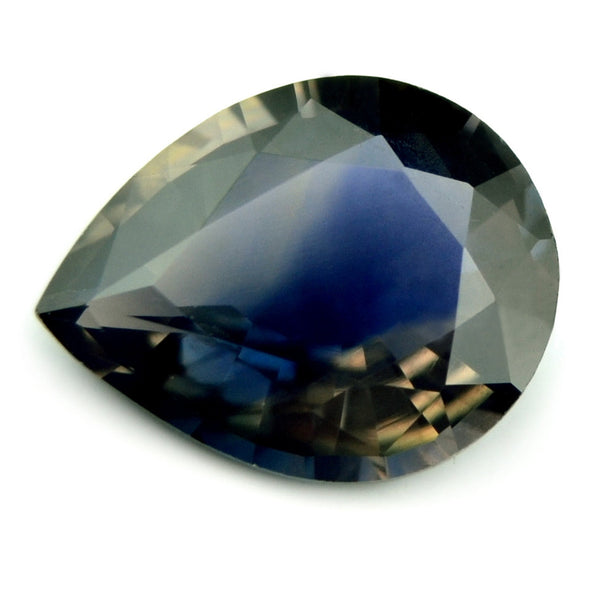 Certified Natural Unheated 0.76ct Bi-Color Sapphire - sapphirebazaar - 1