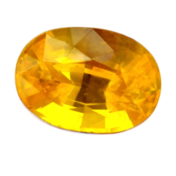 1.76 ct Certified Natural Yellow Sapphire
