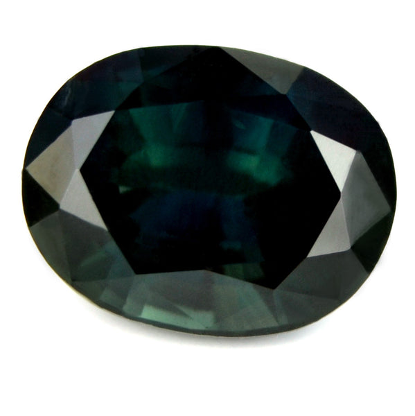 Certified Natural 1.47ct Greenish Blue Sapphire - sapphirebazaar - 1