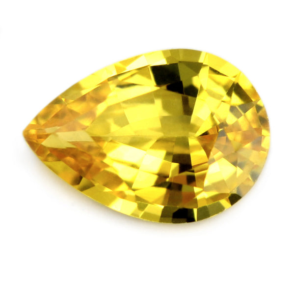 0.54ct Certified Natural Yellow Sapphire - sapphirebazaar