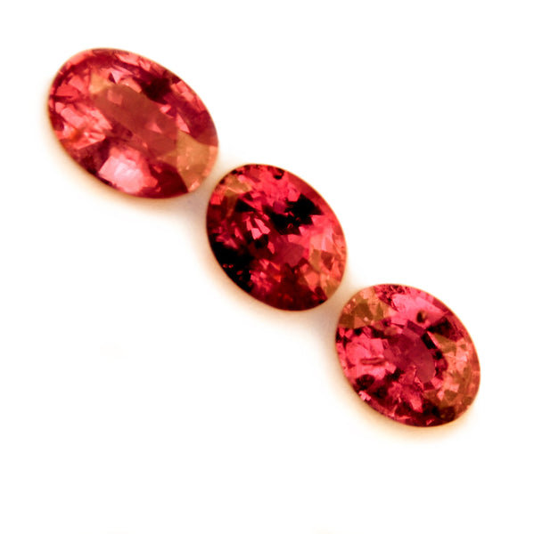 0.43ct Certified Natural Red Ruby Set - sapphirebazaar - 1