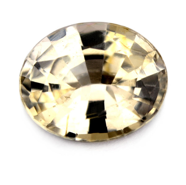 1.89ct Certified Natural White Sapphire - sapphirebazaar - 1