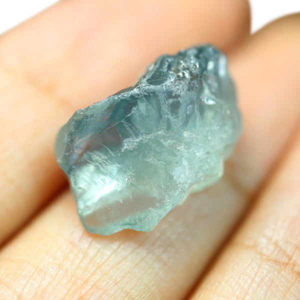 14.69ct Certified Natural Teal Sapphire