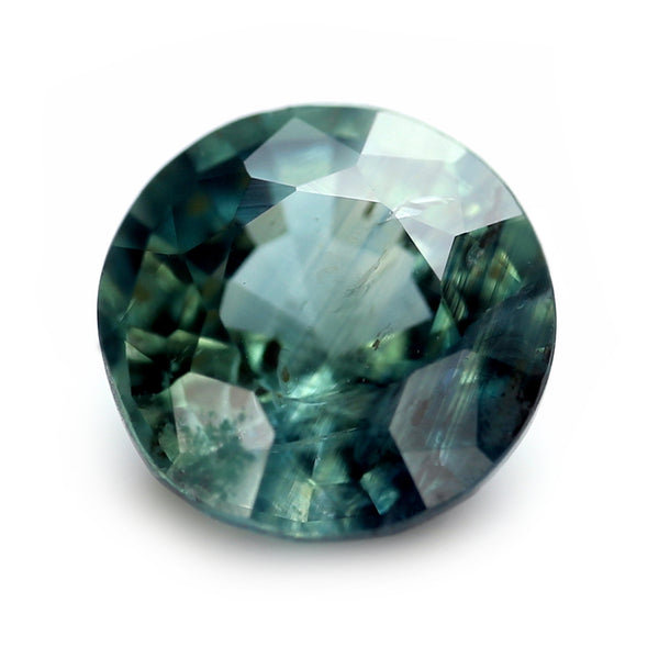 0.80ct Certified Natural Teal Sapphire