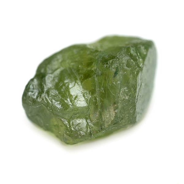 5.92ct Certified Natural Green Sapphire