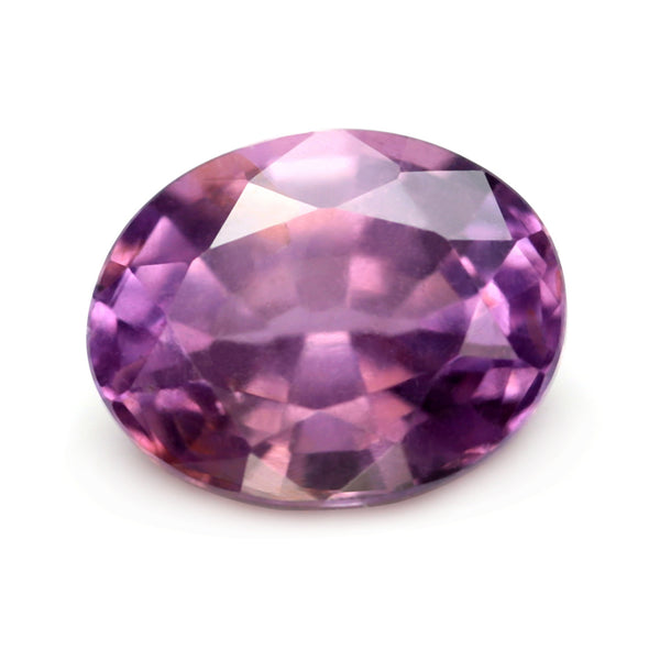 0.70ct Certified Natural Purple Sapphire