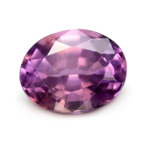 0.70ct Certified Natural Purple Sapphire