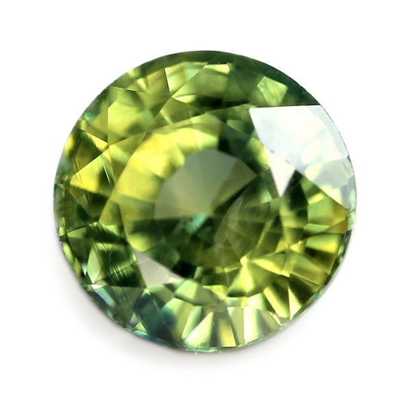 0.60ct Certified Natural Green Sapphire