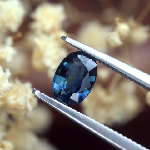 0.86ct Certified Natural Blue Sapphire