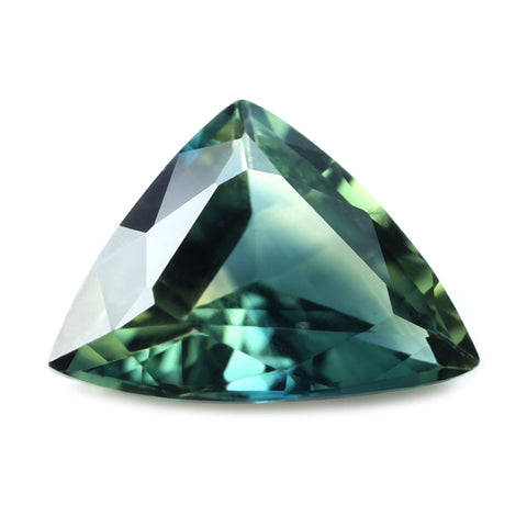 0.72ct Certified Natural Teal Sapphire