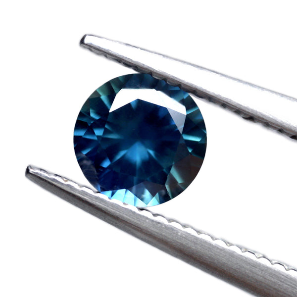 0.57ct Certified Natural Teal Sapphire
