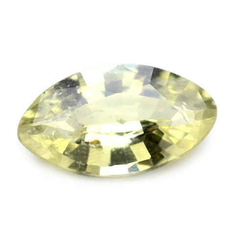 0.58ct Certified Natural Yellow Sapphire