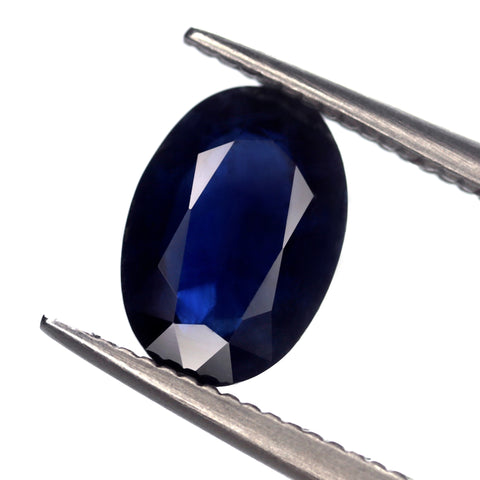 1.39ct Certified Natural Blue Sapphire