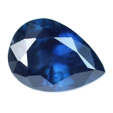0.77ct Certified Natural Blue Sapphire