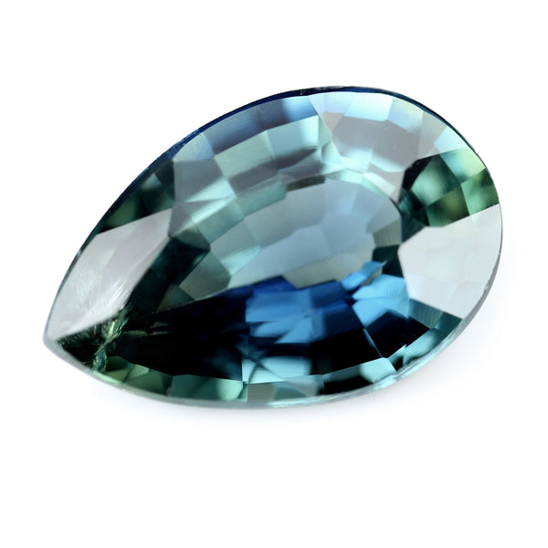 1.50ct Certified Natural Teal Sapphire