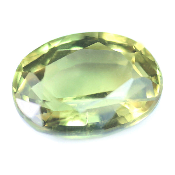 0.79ct Certified Natural Yellow Sapphire