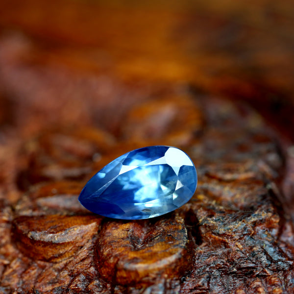 1.20cts Certified Natural Blue Sapphire