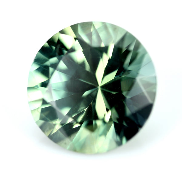 0.61ct Certified Natural Green Sapphire