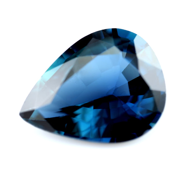 0.89ct Certified Natural Blue Sapphire