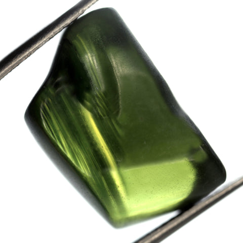 27.05ct Certified Natural Green Sapphire