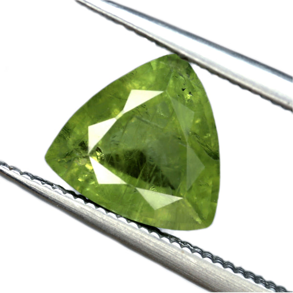 3.06ct Certified Natural Green Sapphire