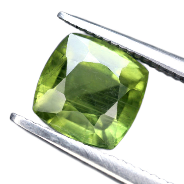 2.27ct Certified Natural Green Sapphire